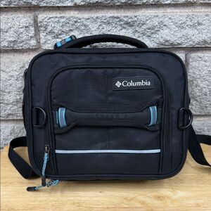 Columbia Black and Blue Insulated Lunch Bag